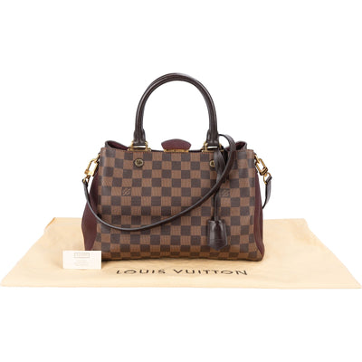 Louis Vuitton Monogram Damier Ebene Brittany MM Handbag