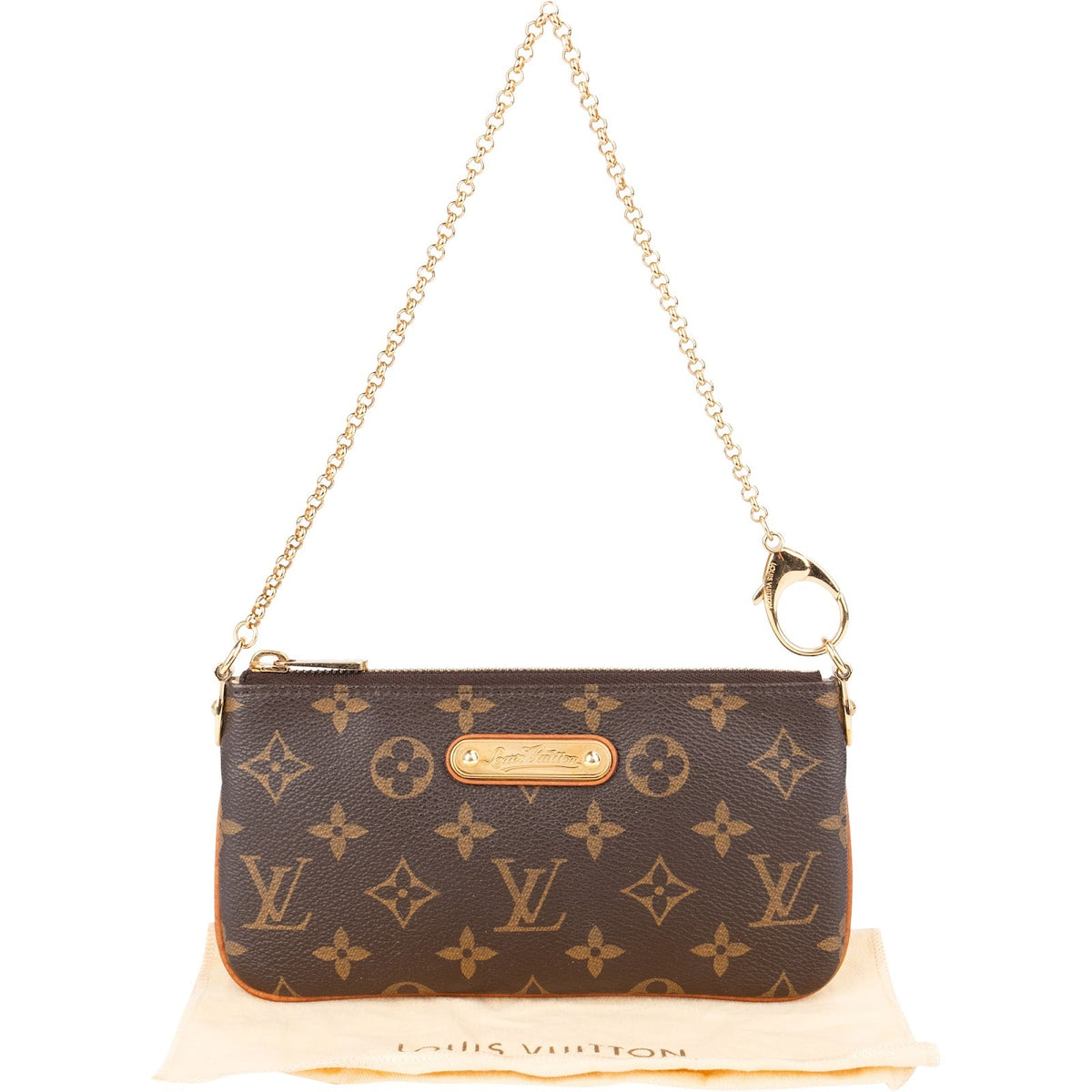 Louis Vuitton Monogram Canvas Milla MM Pochette Accessoires Shoulder Bag