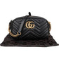 Gucci Chevron Leather GG Marmont Camera Crossbody Bag