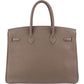 Hermès Taupe Togo Leather Birkin 35 Handbag