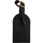 Louis Vuitton Noir Leather Luggage Tag (M.O)