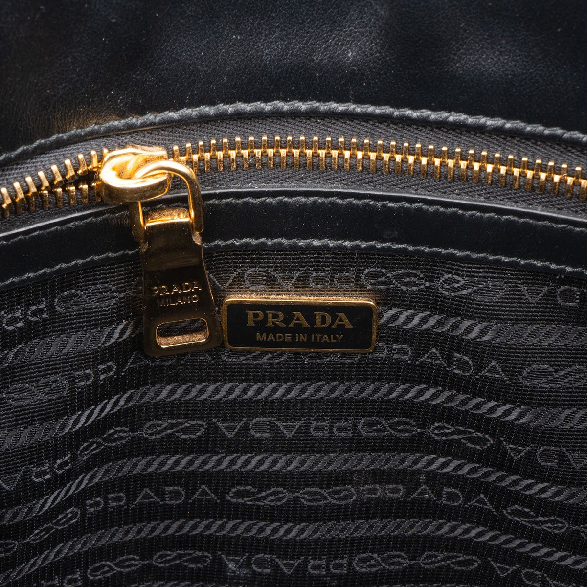 Prada Saffiano Leather Small Tote Handbag