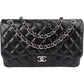 Chanel Jumbo Double Flap aus gestepptem Lammleder – Vorderansicht