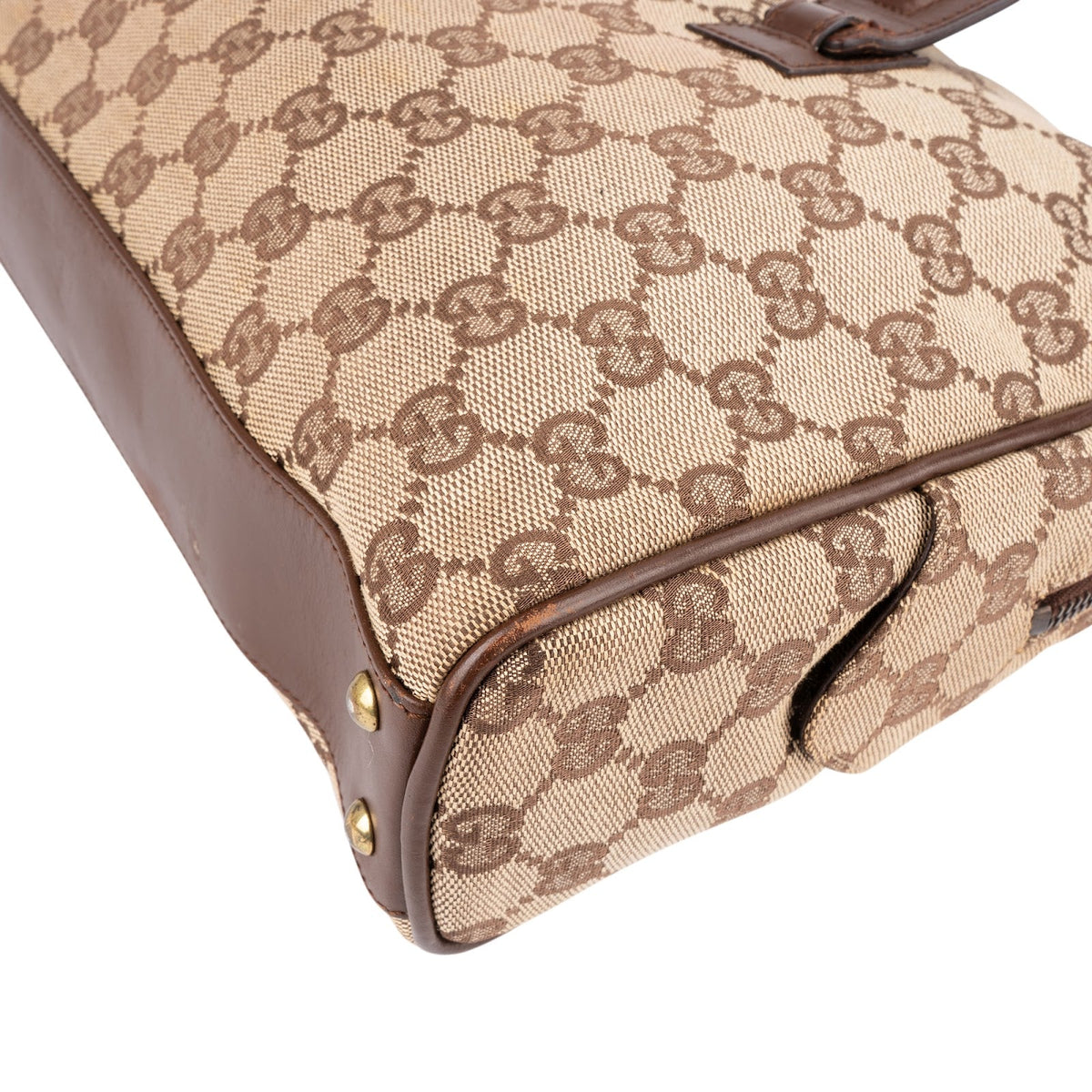 Gucci Monogram GG Canvas Vintage Shoulder Bag