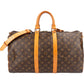 Louis Vuitton Monogram Canvas Keepall 45 Bandoulière Travel Bag