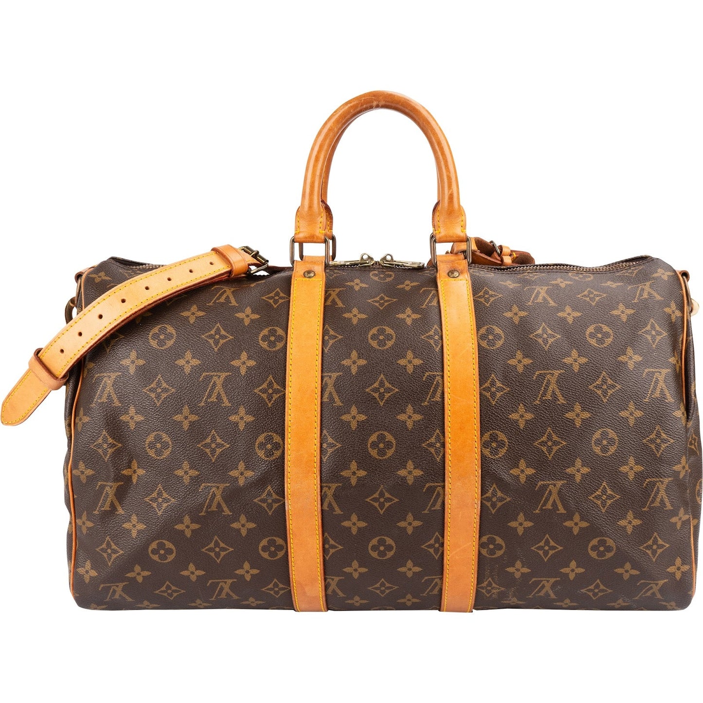 Louis Vuitton Monogram Canvas Keepall 45 Bandoulière Travel Bag
