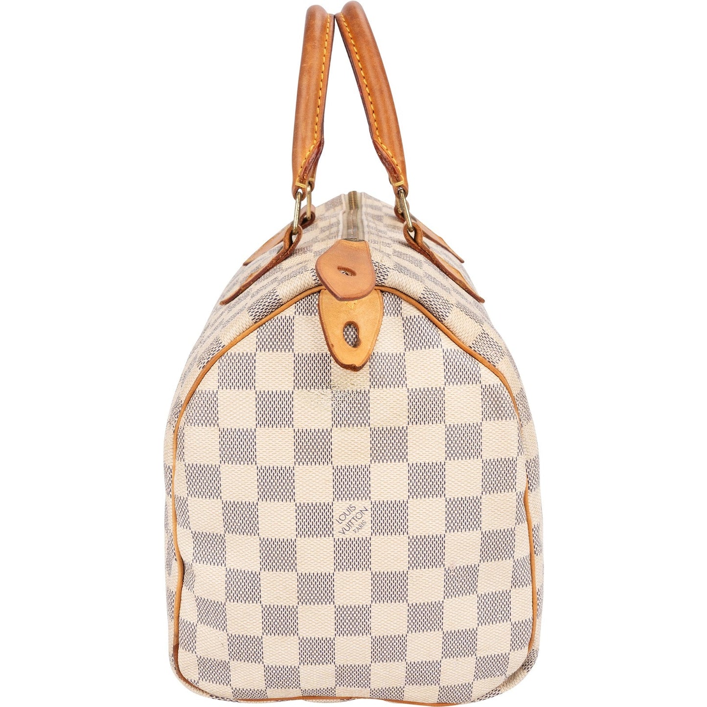Louis Vuitton Monogram Damier Azur Speedy 30 Handbag