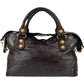 Balenciaga Dark Brown Leather Giant 21 City Handbag
