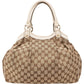 Gucci Monogram GG Canvas Sukey Tote Handbag