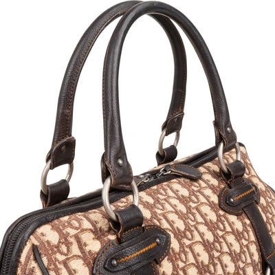 Christian Dior Monogram Trotter Hardcore Boston 30 Handbag