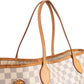 Louis Vuitton Monogram Damier Azur Canvas Neverfull MM Shoulder Bag