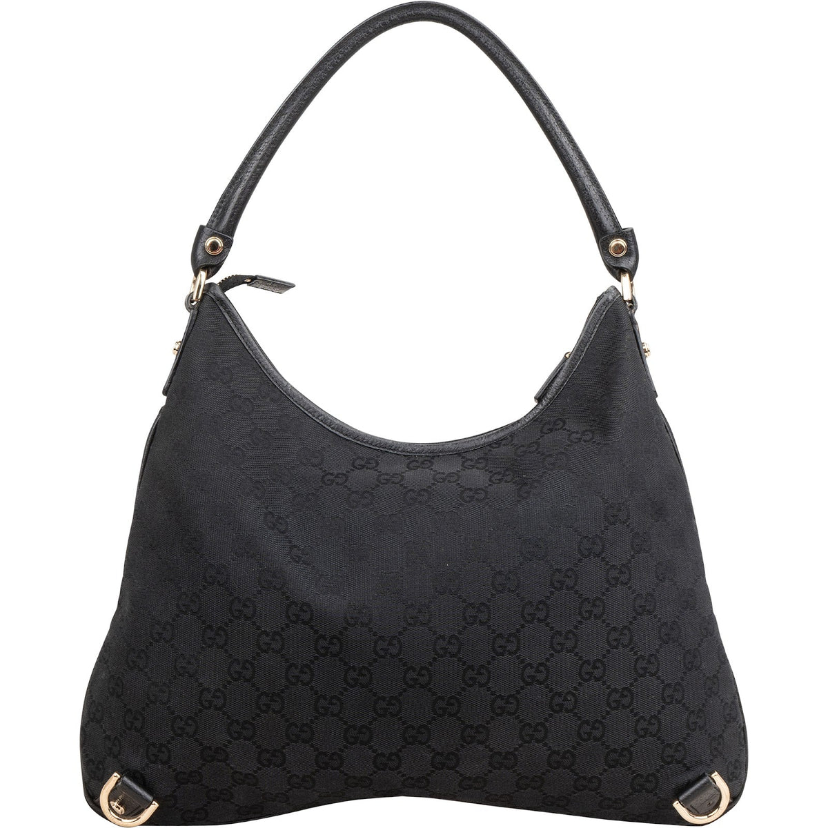 Gucci Monogram GG Abbey D-Ring Hobo Shoulder Bag