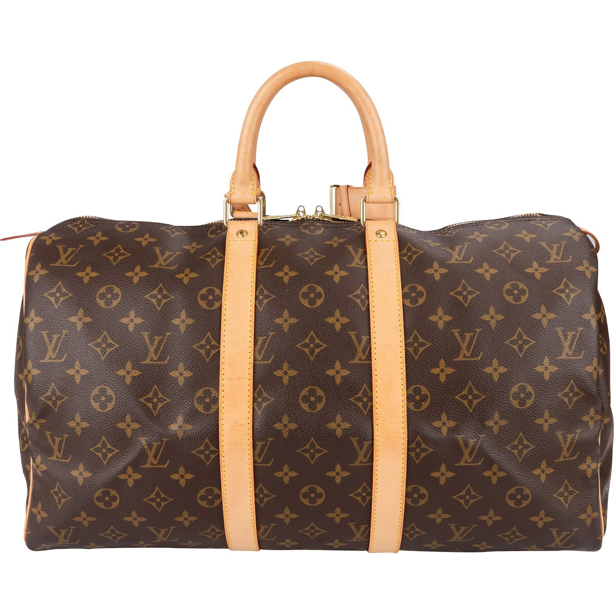 Louis Vuitton Monogram Canvas Keepall 45 Travel Bag