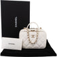 Chanel Quilted Lambskin Vanity Chain Crossbody Handbag