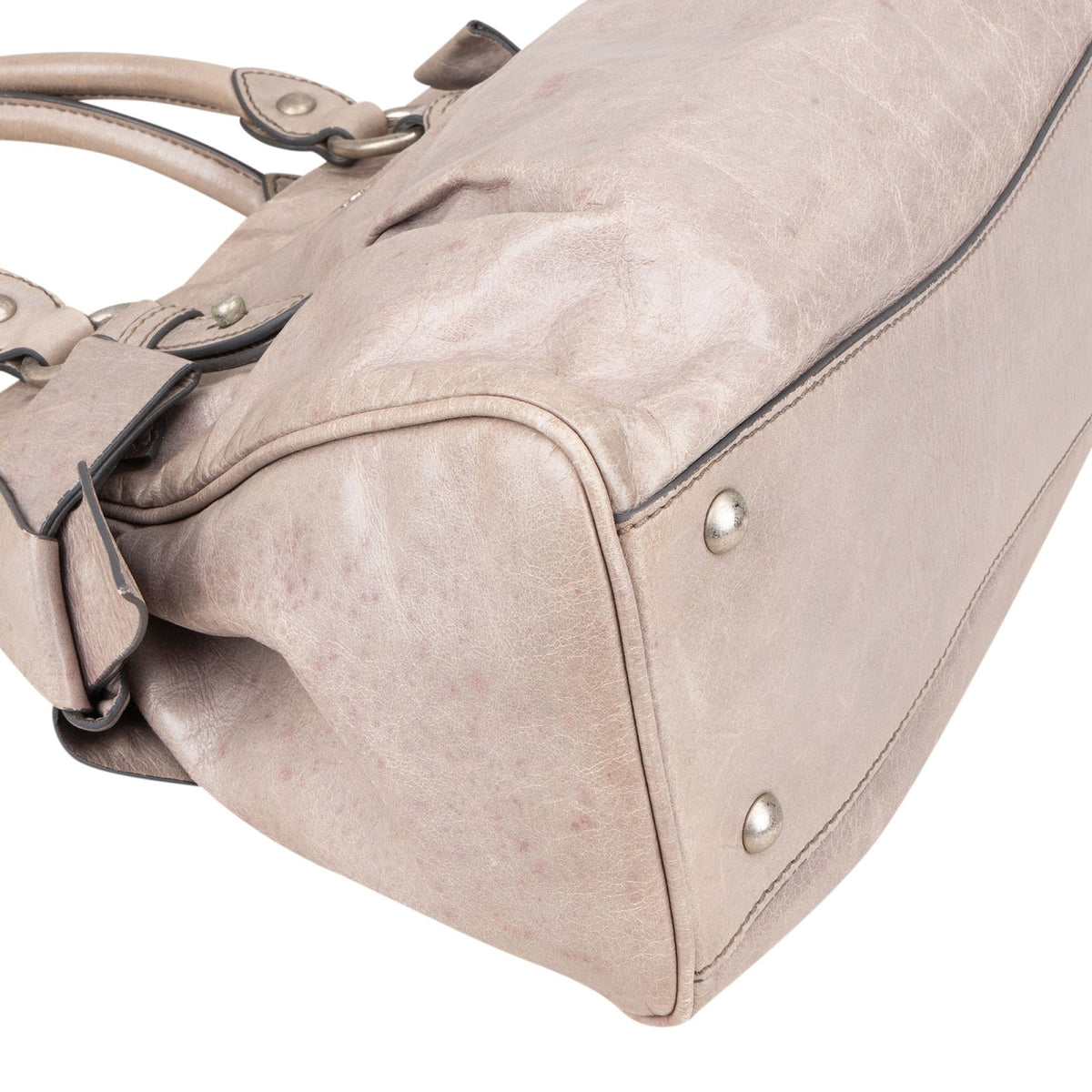 Miu Miu City aus Vitello-Lux-Leder – Ansicht 8