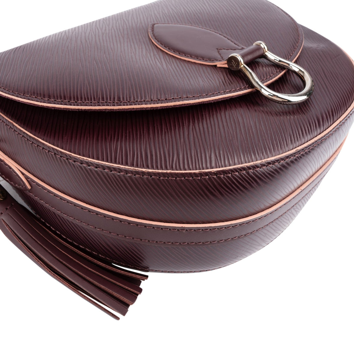 Louis Vuitton Prune/Rose Poudre Epi Leather Maroon NM Saint Cloud Crossbody Bag