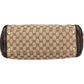 Gucci Monogram GG Canvas Leather Running Handbag