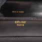 Celine Leather Vintage Horse Carriage Box Shoulder Bag
