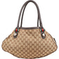 Gucci Monogram GG Canvas Abbey D-Ring Tote Shoulder Bag