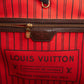 Louis Vuitton Monogram Damier Ebene Canvas Neverfull MM Shoulder Bag