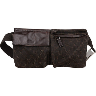 Gucci Monogram GG Belt Crossbody Bag