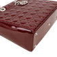 Christian Dior Quilted Patent Leather Lady Dior Handbag