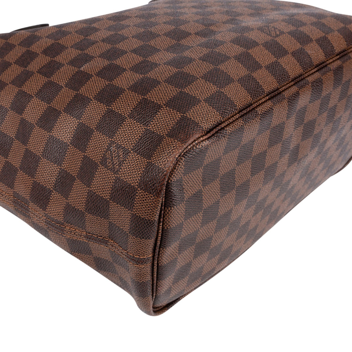 Louis Vuitton Monogram Damier Ebene Neverfull MM Shoulder Bag