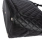 Chanel Quilted Lambskin Cambon Ligne Jumbo Tote Shoulder Bag
