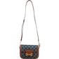 Gucci Monogram GG Denim Horsebit 1955 Shoulder Crossbody Bag