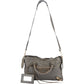 Balenciaga Grey Grained Leather City Handbag