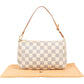 Louis Vuitton Monogram Damier Azur Canvas Pochette Accessoires Handbag