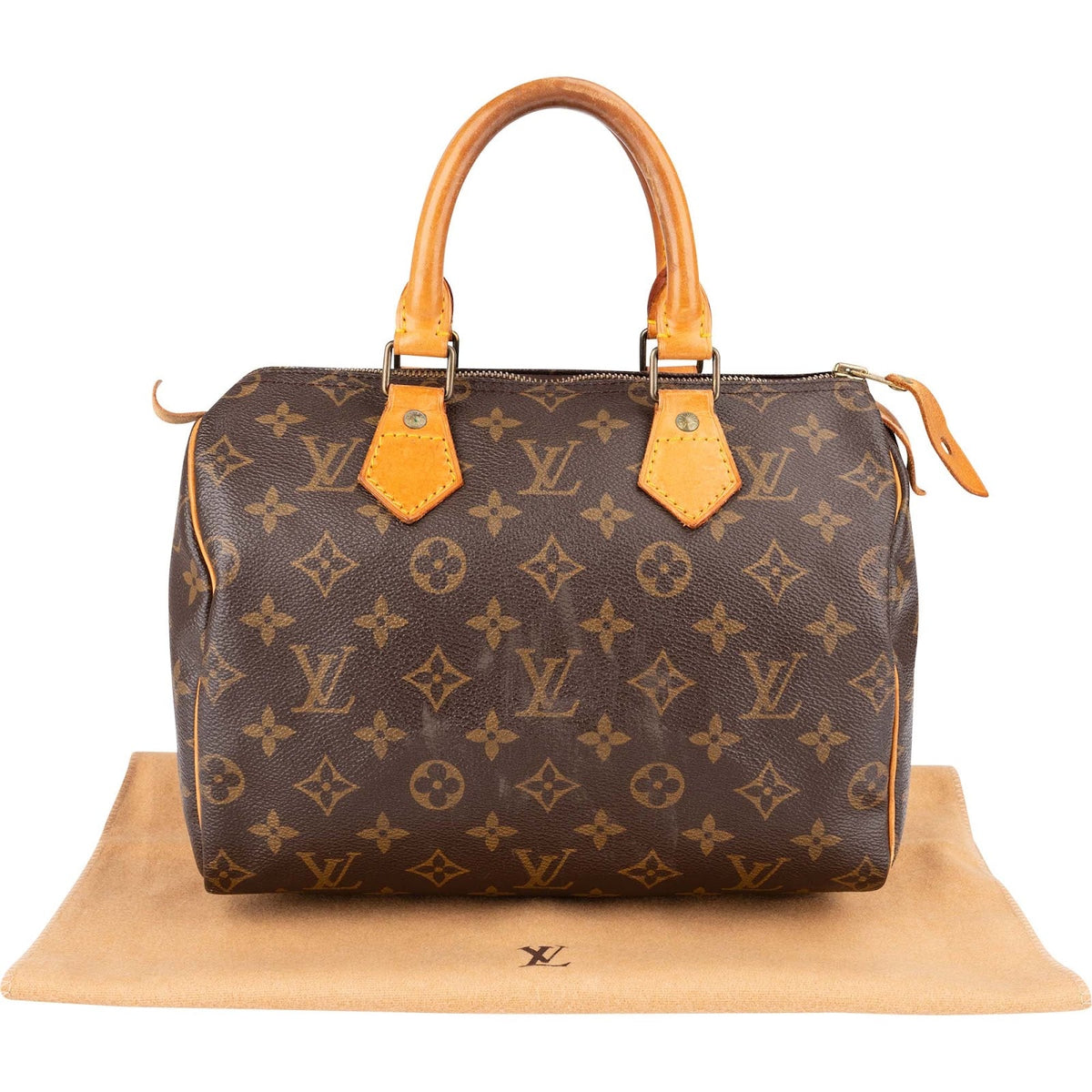 Louis Vuitton Monogram Canvas Speedy 25 Handbag