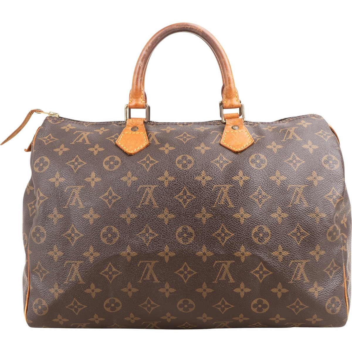 Louis Vuitton Monogram Canvas Speedy 35 Handbag