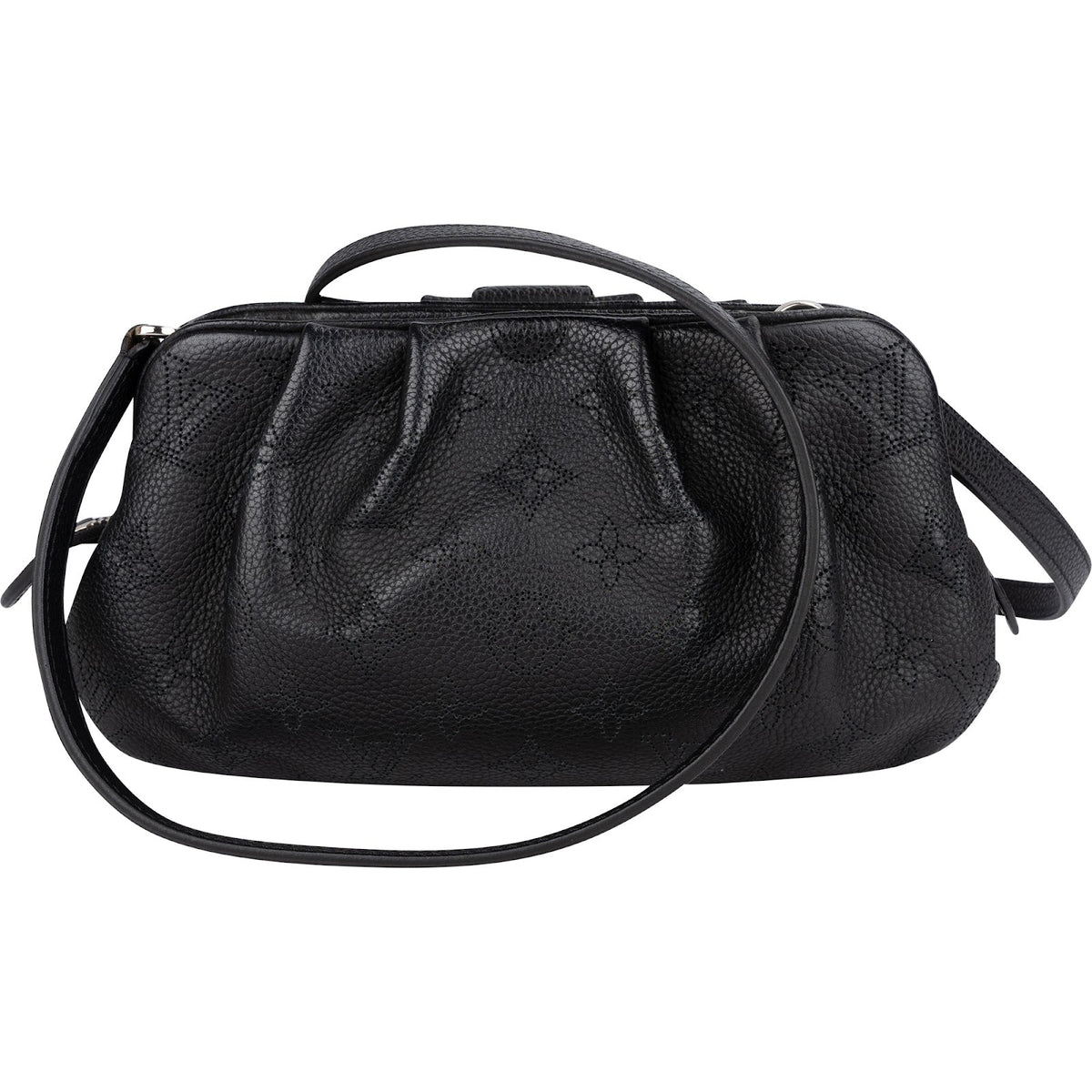 Louis Vuitton Leather Monogram Mahina Scale Pouch Crossbody Bag