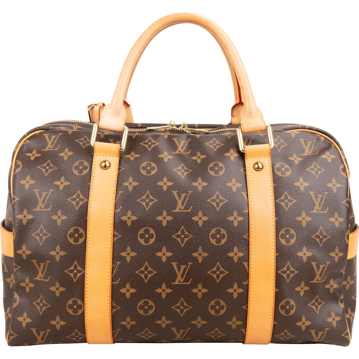 Louis Vuitton Monogram Canvas Carryall Weekender Handbag