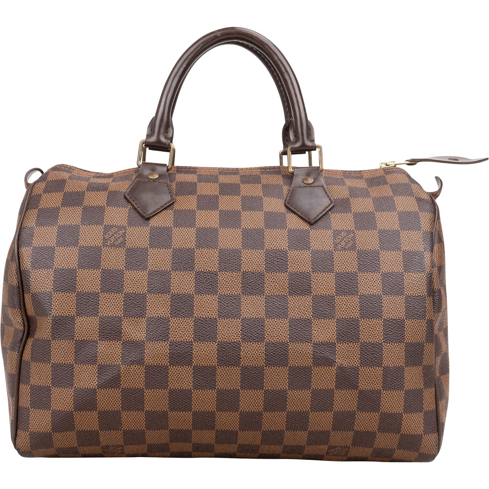 Louis Vuitton Monogram Damier Ebene Speedy 30 Handbag