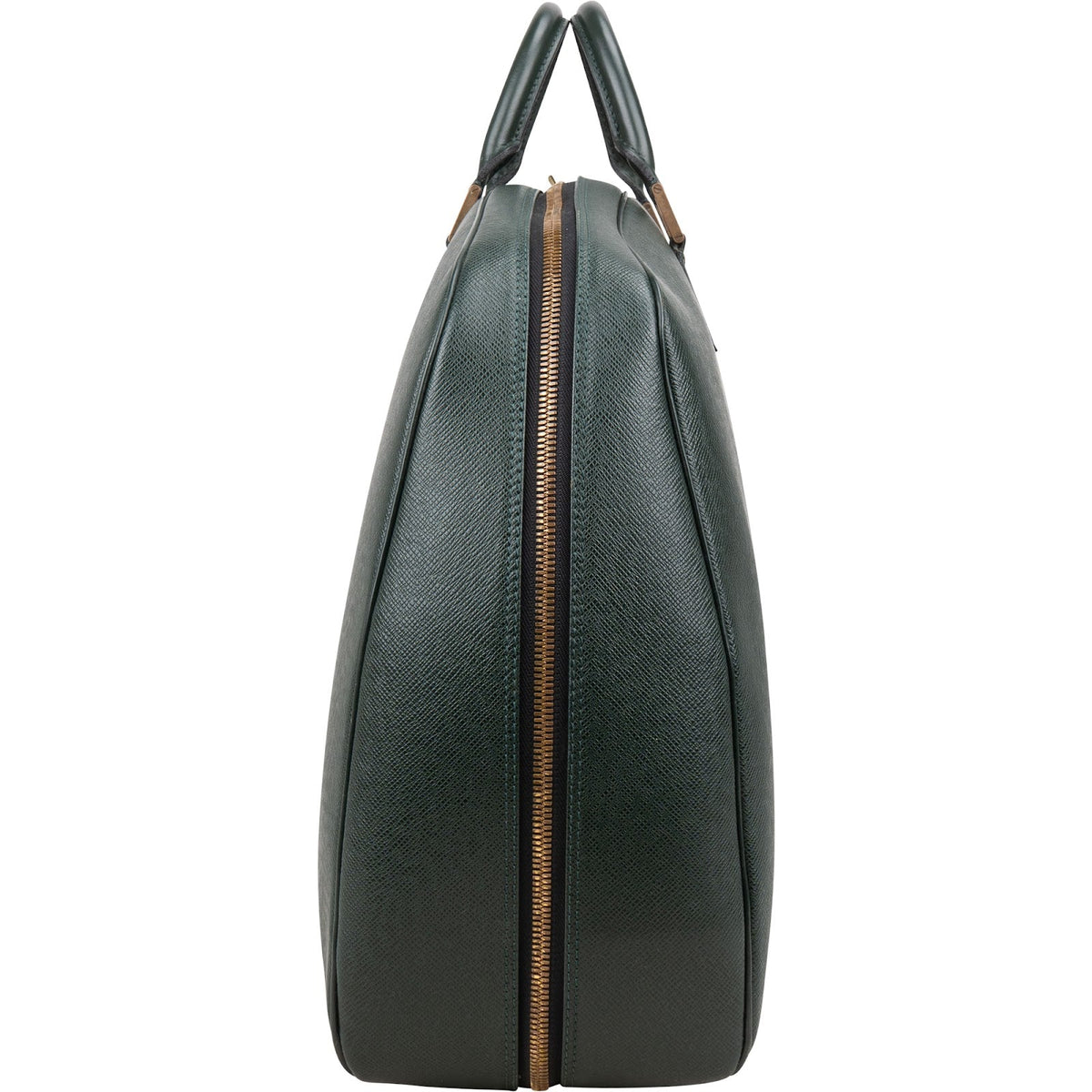 Louis Vuitton Green Taiga Leather Helanga Clip Travel Bag