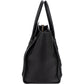 Celine Black Leather Luggage Handbag
