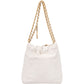 Chanel 22 Quilted Calfskin Drawstring Crossbody Shoulder Bag
