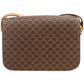 Celine Macadam Canvas Triomphe Flap Crossbody Bag