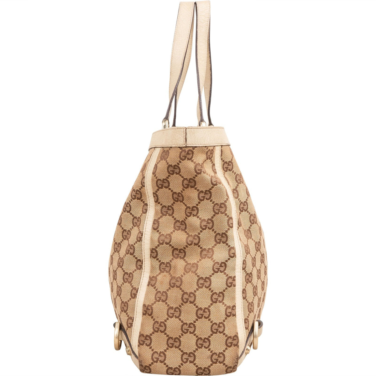 Gucci Monogram GG Canvas Abbey D-Ring Large Tote Shoulder Bag