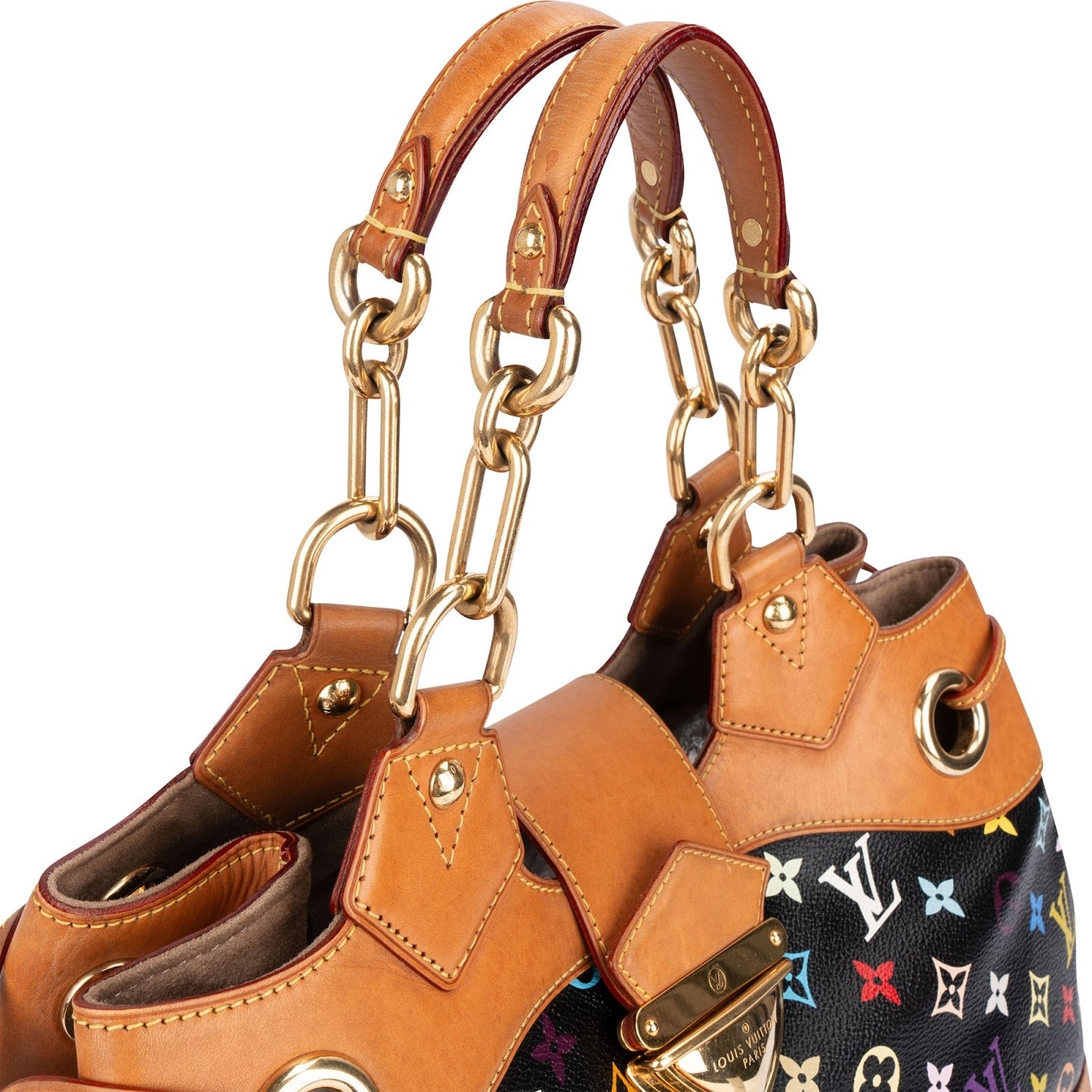 Louis Vuitton Canvas Monogram Murakami Multicolor Ursula GM Handbag