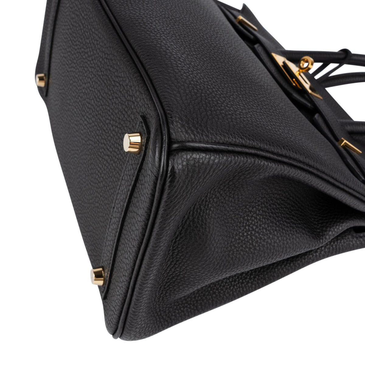 Hermès Noir Togo Leather Gold Birkin 30 Handbag (2015)