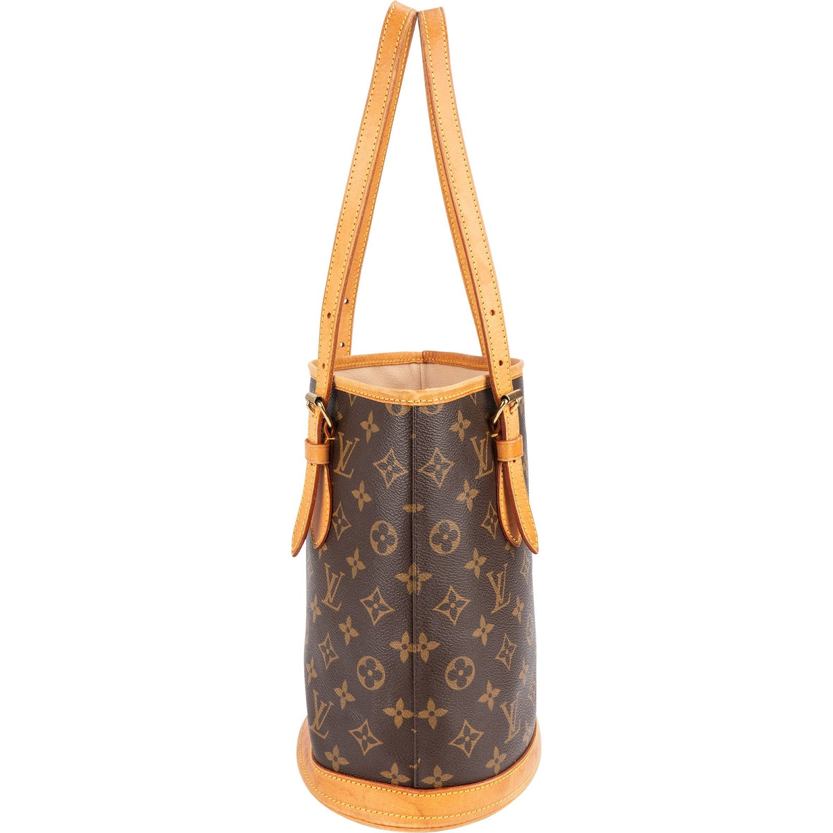 Louis Vuitton Monogram Canvas Bucket PM Shoulder Bag