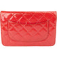 Chanel Quilted Patent Leather Wallet on Chain Crossbody Bag