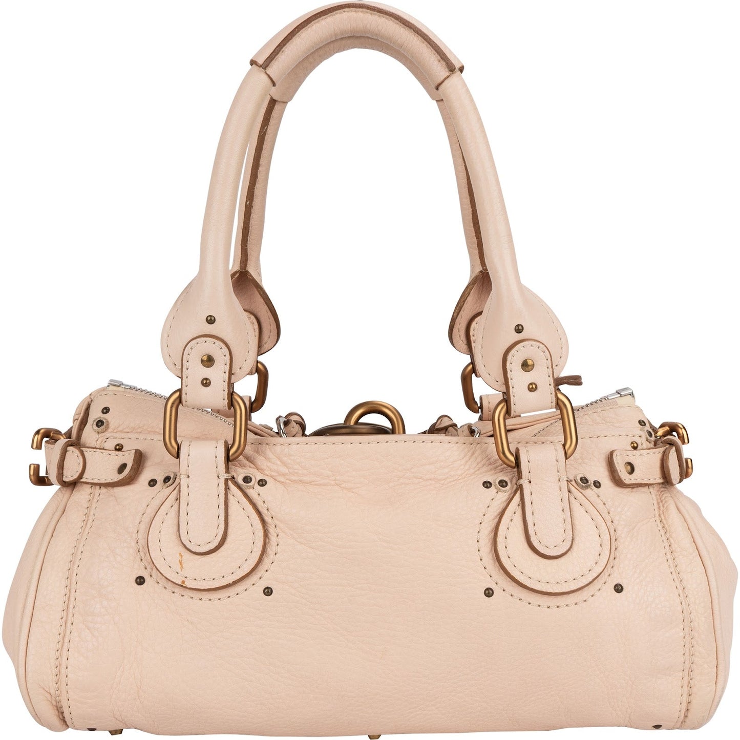Chloé Grained Leather Paddington Handbag