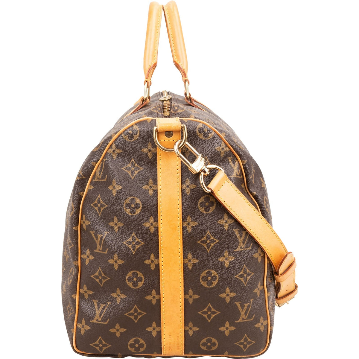Louis Vuitton Keepall 50 Bandoulière aus Monogram Canvas – Ansicht 3