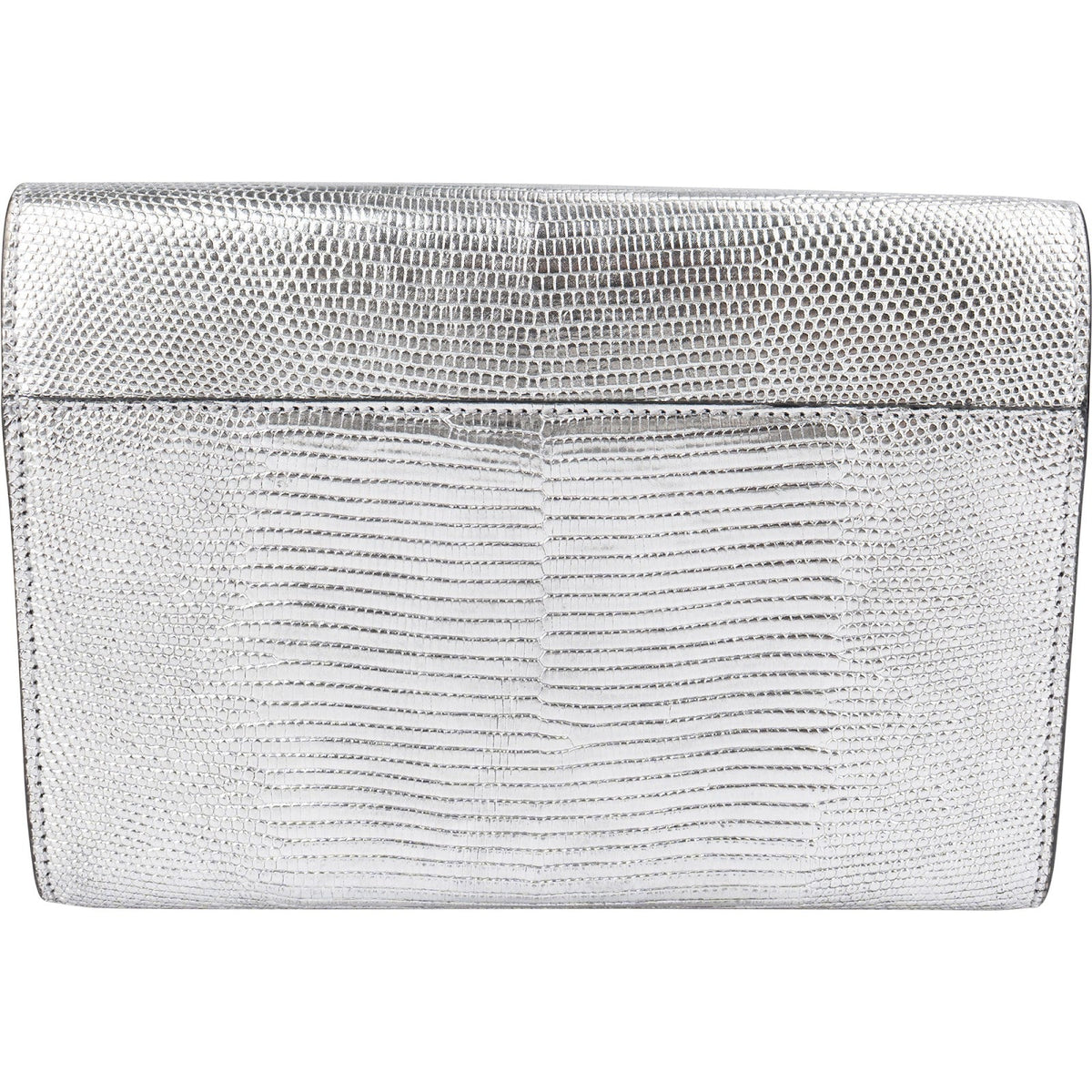 Gucci Lizard-Embossed Metallic Leather Dionysus Wallet On Chain Crossbody Bag