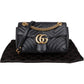 Gucci Chevron Leather GG Marmont Camera Crossbody Bag