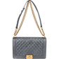 Chanel Quilted Metallic Lambskin Large Boy New Medium Crossbody Bag
